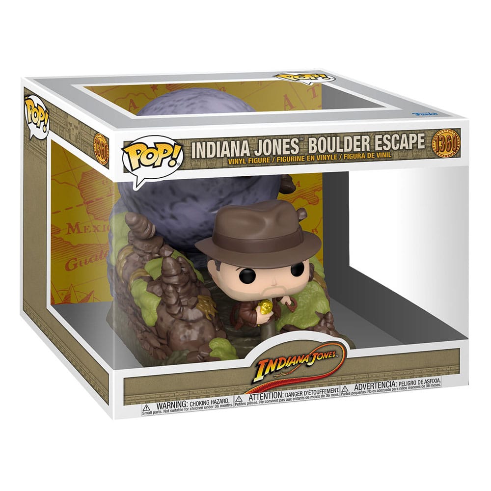Indiana Jones POP Moment! Vinyl Figures 2-Pack Boulder SCN 9 cm #1360